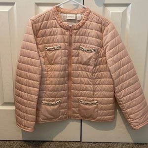 Chicos light pink jacket